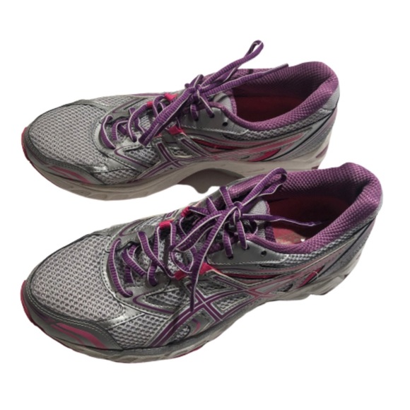 asics running shoes multicolor